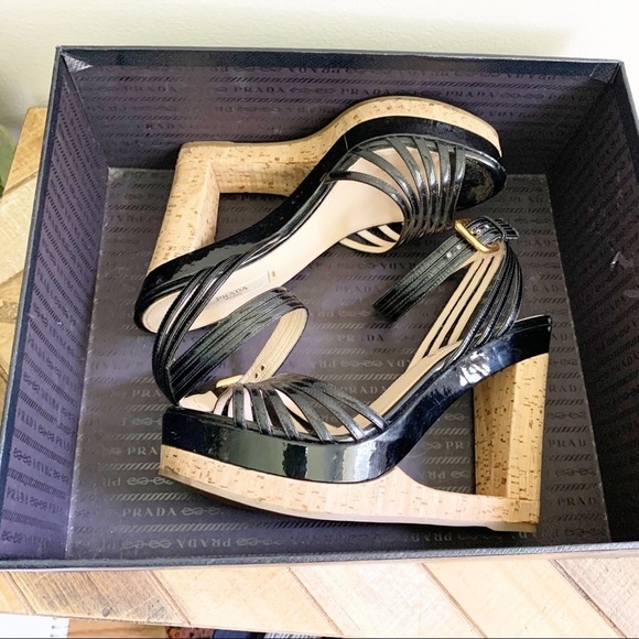 Prada Cut Out Wedges - Picture 14 of 16